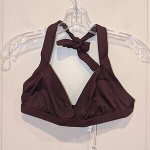 Eres Vedette Duni Halter Bralette Bikini Top Size 10